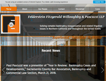 Tablet Screenshot of ffwplaw.com